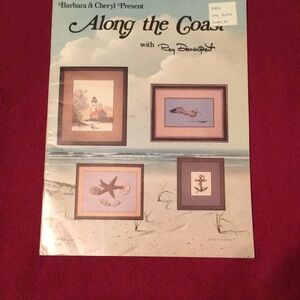 🧵Vintage Ray Davenport Along the Coast Cross Stitch pattern book